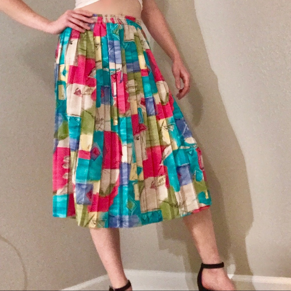 Vintage Midi Skirt